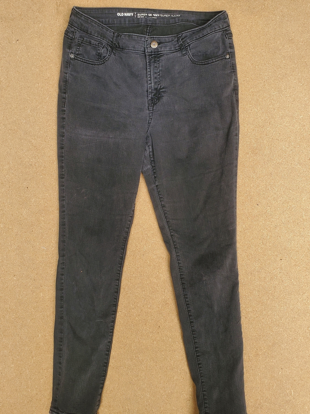Old Navy Women's Charcoal Black Skinny Jeans